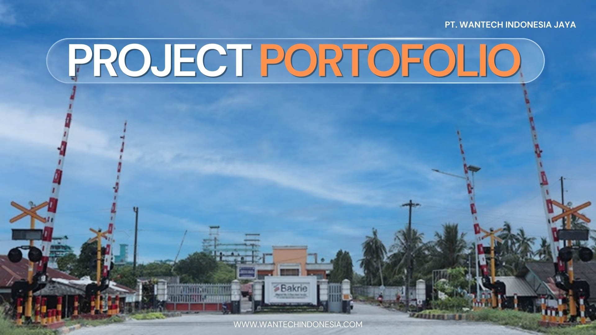 Palang Pintu Perlintasan - Tipe Standar
